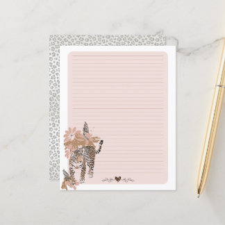 Leopard Print, Jungle Writing Paper, Animal Print