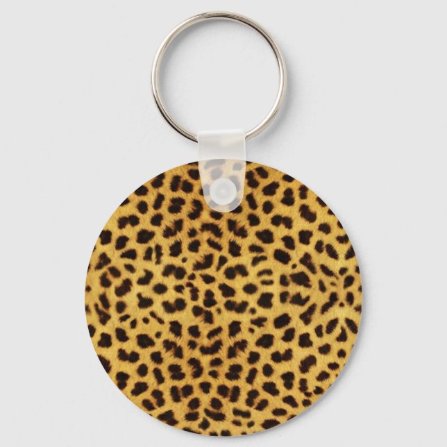 Leopard Print Key Chain (Front)
