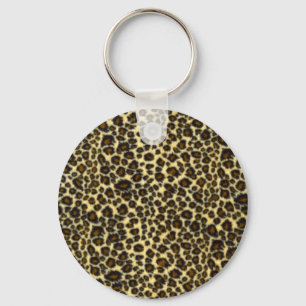 Leopard Print Key Chain