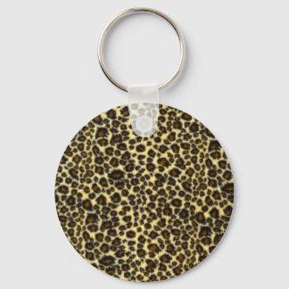 Leopard Print Key Chain