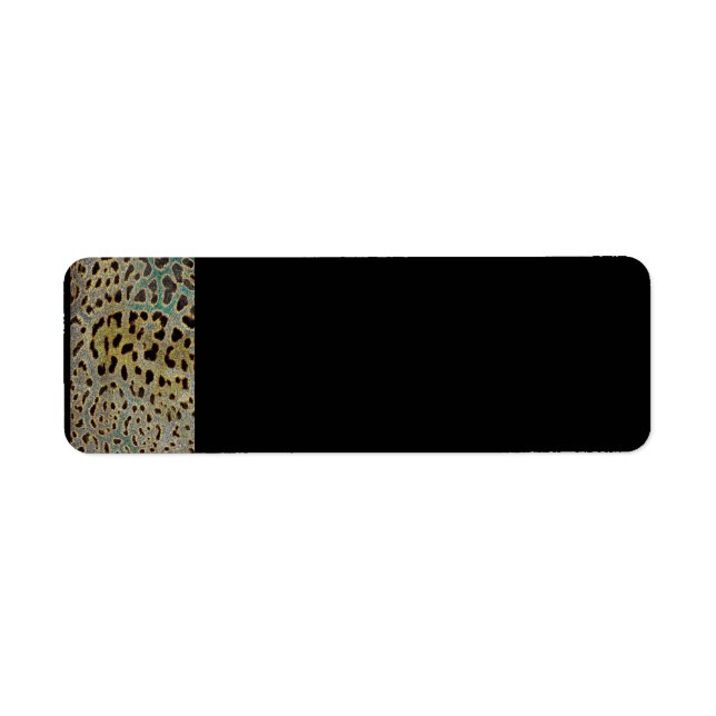 Leopard Print Label (Front)