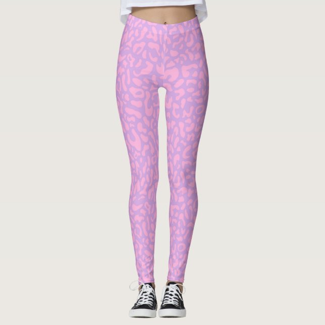 Leopard print leggings (Front)