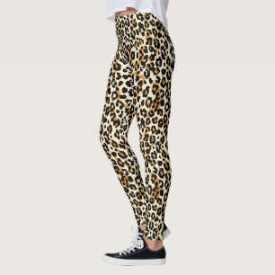 Leopard print leggings