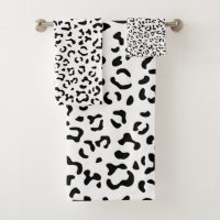 Leopard Print, Leopard Spots, Black And White