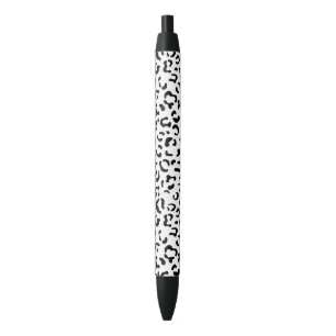 Leopard Print, Leopard Spots, Black And White Ink Pen