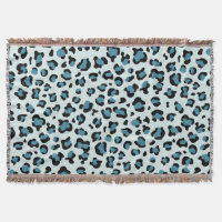 Leopard Print, Leopard Spots, Blue Leopard