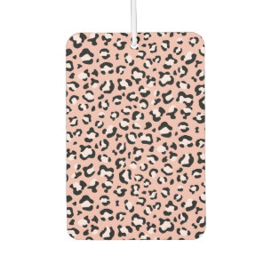 Leopard Print, Leopard Spots, Pink Leopard Car Air Freshener
