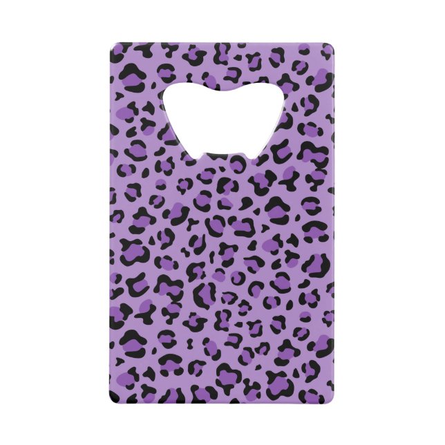 Leopard Print, Leopard Spots, Purple Leopard (Front)