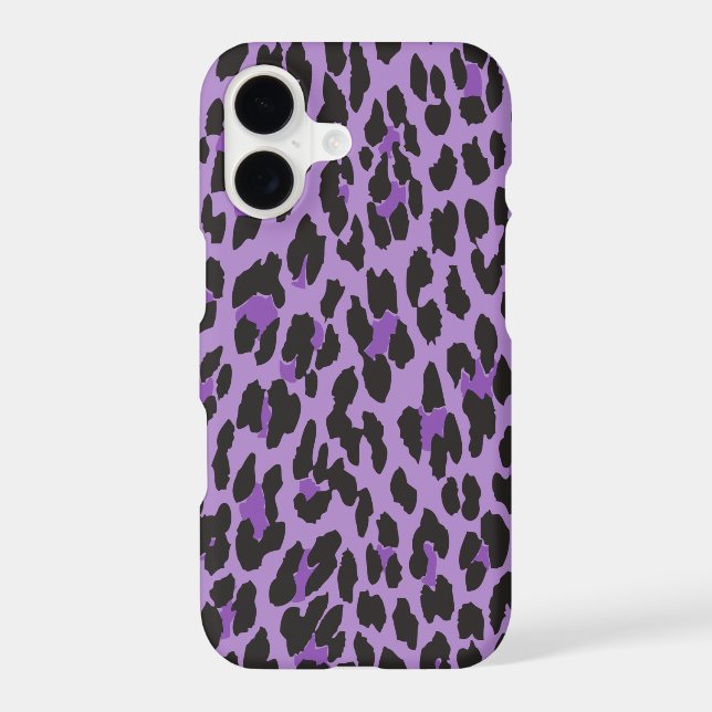 Leopard Print, Leopard Spots, Purple Leopard (Back)