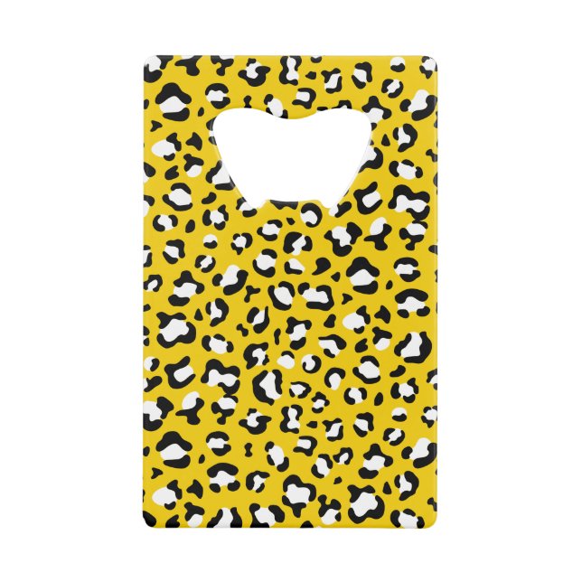 Leopard Print, Leopard Spots, Yellow Leopard (Front)
