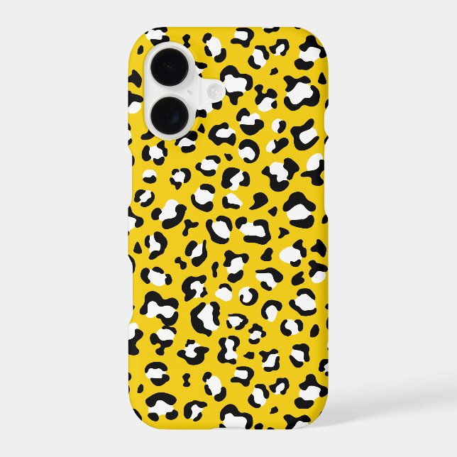 Leopard Print, Leopard Spots, Yellow Leopard (Back)
