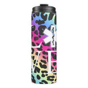 Leopard Print Lifesaver Thermal Tumbler