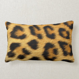 Leopard Print Lumbar Cushion