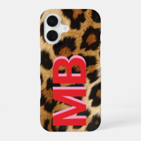 Leopard Print Monogram