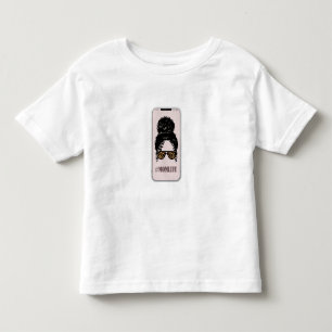 Leopard Print Mum Selfie, Fun Mum Life, Leopard Toddler T-Shirt