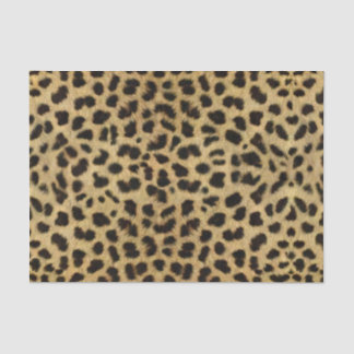 Leopard Print Natural  Tissue Paper