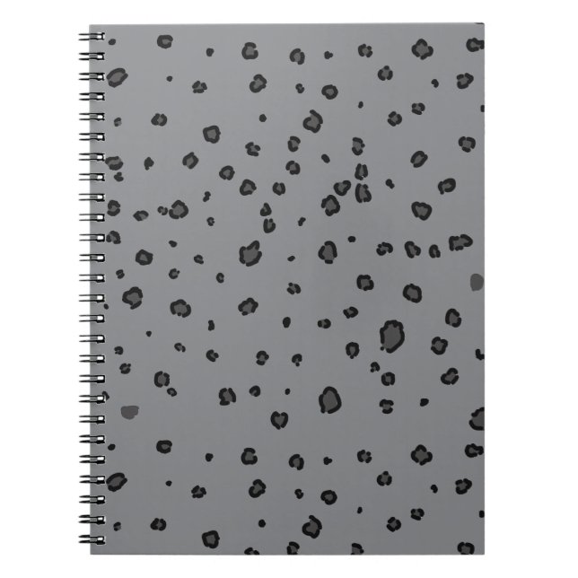 Leopard Print Notebook (Front)