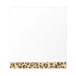 Leopard Print Notepad