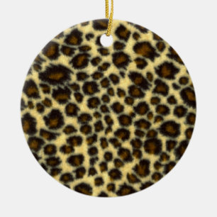 Leopard Print Ornament