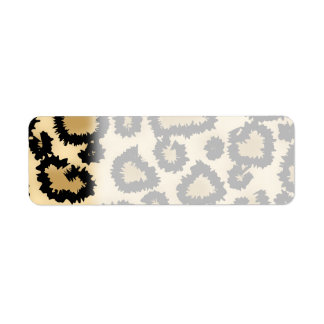 Leopard Print Pattern, Brown and Black.