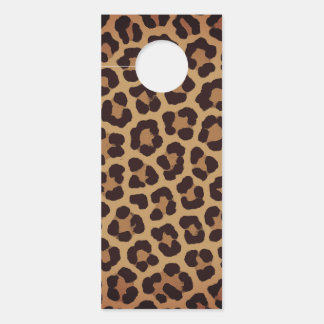 Leopard Print Pattern Door Hanger