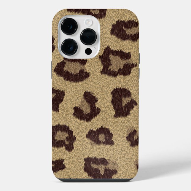 Leopard Print Pattern iPhone Case (Back)