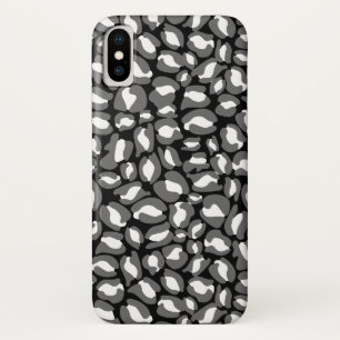 Leopard Print Pattern Jungle monochrome Case-Mate iPhone Case