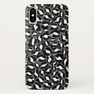 Leopard Print Pattern Jungle monochrome Case-Mate iPhone Case
