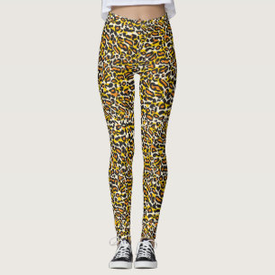 Leopard Print Pattern Leggings