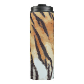 Leopard Print Pattern Thermal Tumbler