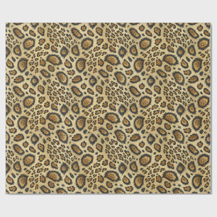 Leopard Print Pattern – Wild Animal Skin Design Wrapping Paper