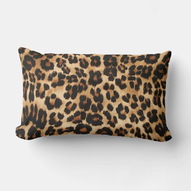 Leopard Print Pillow (Front)
