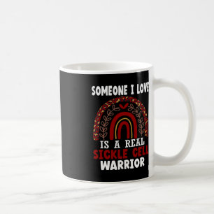 Leopard Print Rainbow Sickle Cell Warrior Awarenes Coffee Mug