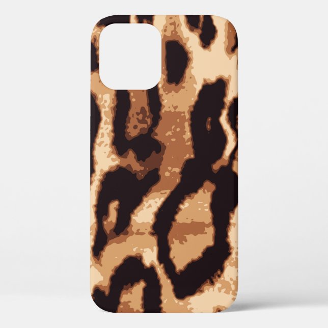 Leopard print seamless pattern Case-Mate iPhone case (Back)
