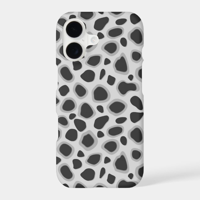 Leopard Print - Shades of Grey (Back)