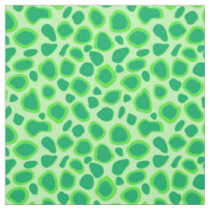 Leopard Print - Shades of Mint Greenmint Fabric