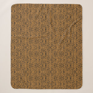 Leopard Print Sherpa Blanket