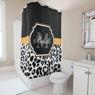Leopard Print Shower Curtain
