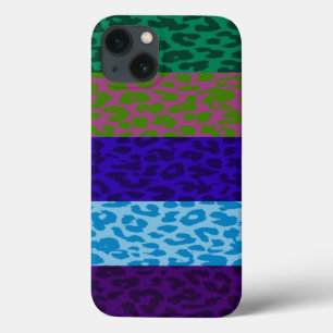 Leopard Print Skin Stripe Pattern 5 iPhone 13 Case