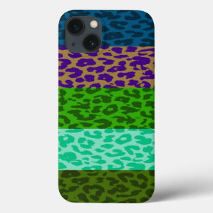 Leopard Print Skin Stripe Pattern 8 iPhone 13 Case