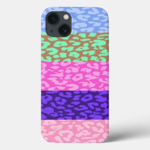 Leopard Print Skin Stripe Pattern 9 iPhone 13 Case