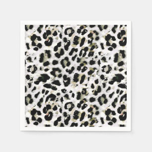 Leopard - print spotted animal-print napkin