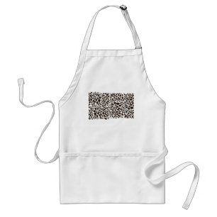 Leopard Print Standard Apron