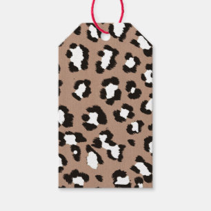 Leopard Print Thank You Gift Tag