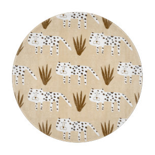 Leopard Print: Timeless Pattern. Cutting Board