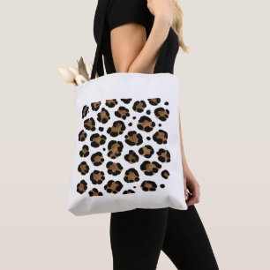 Leopard Print Tote Bag – Fashion Animal Pattern