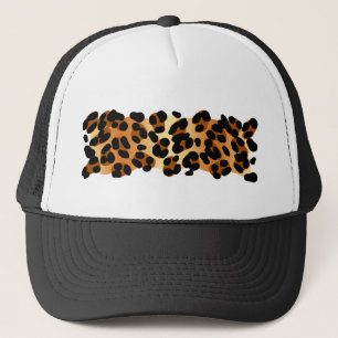 Leopard Print Trucker Hat