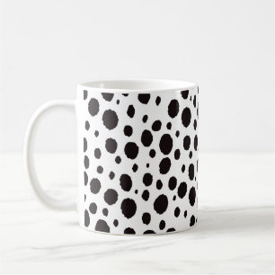 Leopard Print Vintage Seamless Design Coffee Mug