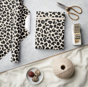 Leopard Print Wrapping Paper