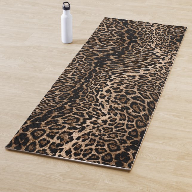 Leopard Print Yoga Mat (In Situ)